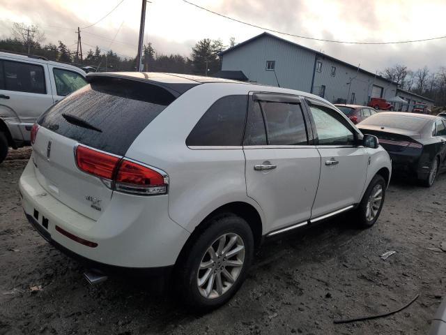 2LMDJ8JK6DBL40240 - 2013 LINCOLN MKX AWD WHITE photo 3