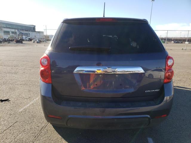 2GNALAEK2E6343023 - 2014 CHEVROLET EQUINOX BLUE photo 6