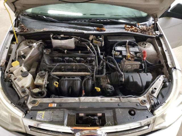 1FAHP35N78W108473 - 2008 FORD FOCUS SE 4 SILVER photo 11