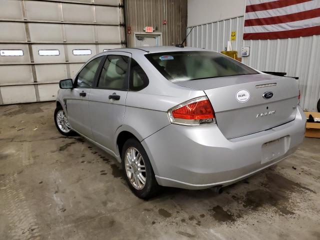 1FAHP35N78W108473 - 2008 FORD FOCUS SE 4 SILVER photo 2