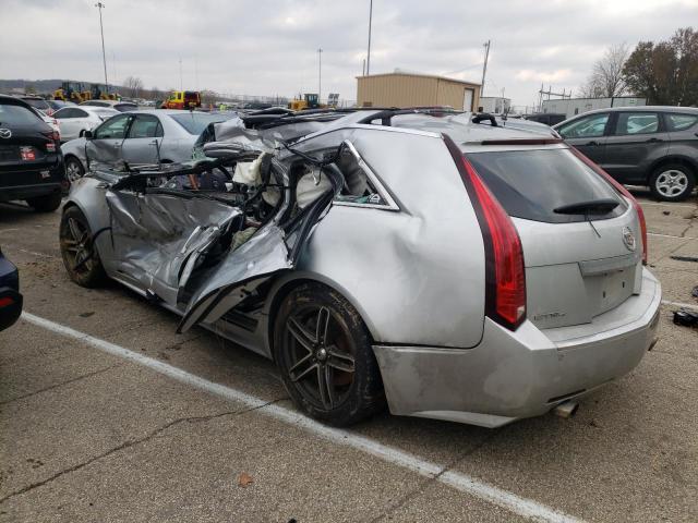 1G6DS8EV2A0106162 - 2010 CADILLAC CTS PREMIU SILVER photo 2