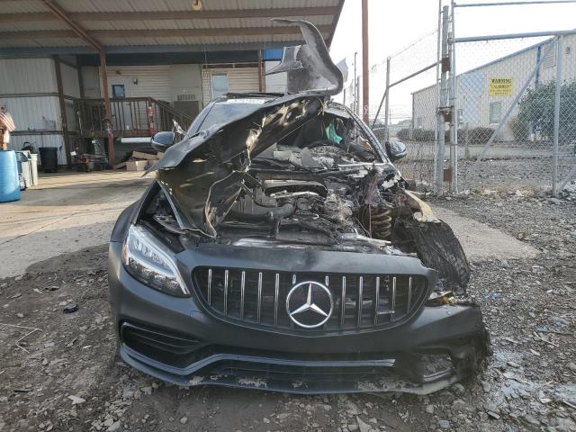 WDDWJ8GB0KF830089 - 2019 MERCEDES-BENZ C 63 AMG CHARCOAL photo 5