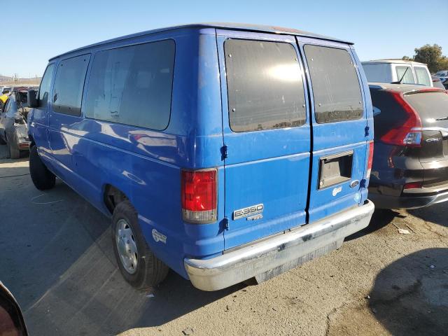 1FMNE3BL1EDA57870 - 2014 FORD ECONOLINE BLUE photo 2