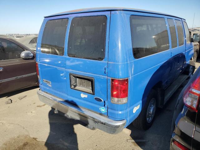 1FMNE3BL1EDA57870 - 2014 FORD ECONOLINE BLUE photo 3