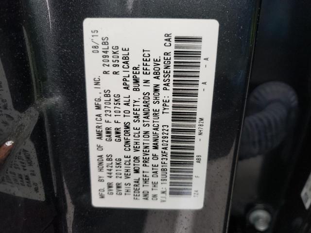 19UUB1F3XFA029223 - 2015 ACURA TLX WHITE photo 12