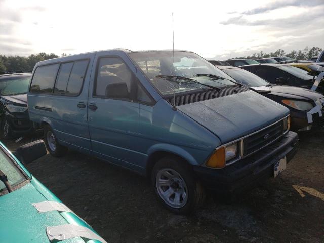 1FMDA31U5MZB40639 - 1991 FORD AEROSTAR BLUE photo 1