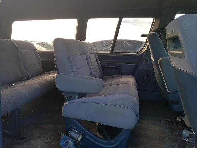 1FMDA31U5MZB40639 - 1991 FORD AEROSTAR BLUE photo 6