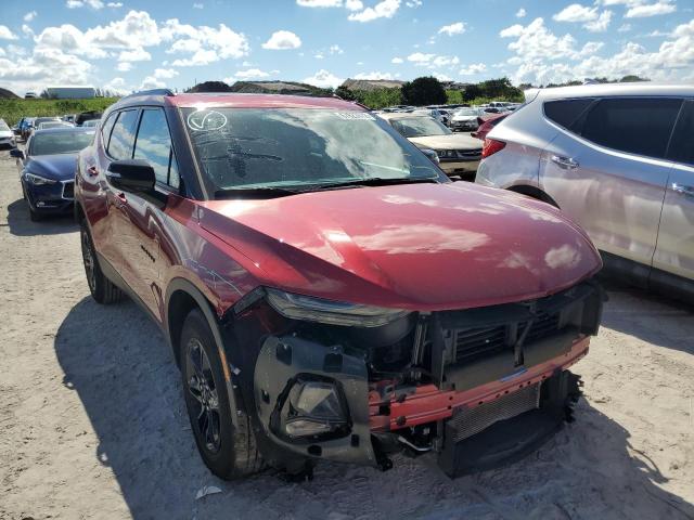 3GNKBDRS7MS561428 - 2021 CHEVROLET BLAZER 3LT MAROON photo 4