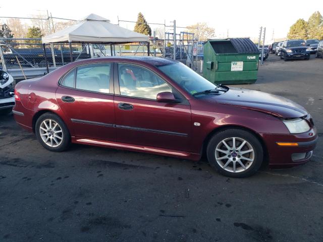 YS3FD49Y941035708 - 2004 SAAB 9-3 AERO BURGUNDY photo 4