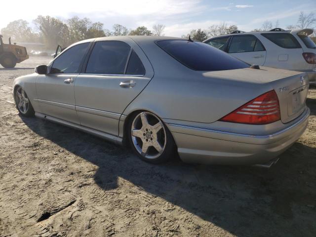 WDBNG70J63A335487 - 2003 MERCEDES-BENZ S 430 GOLD photo 2