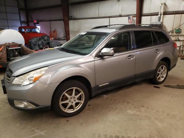 4S4BRBKCXB3356504 - 2011 SUBARU OUTBACK SILVER photo 1