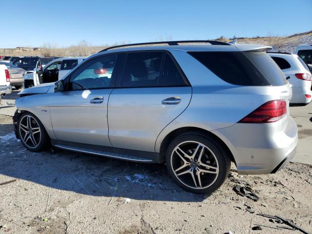 4JGDA6EB5HA979186 - 2017 MERCEDES-BENZ GLE 43 AMG SILVER photo 2