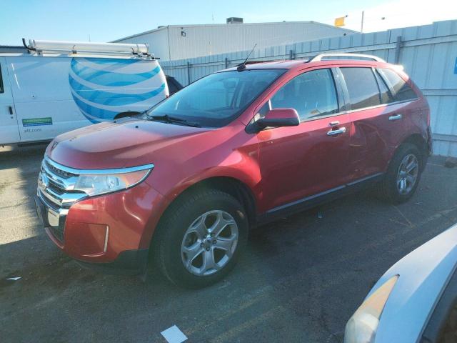 2FMDK3JC2BBB32325 - 2011 FORD EDGE SEL RED photo 1