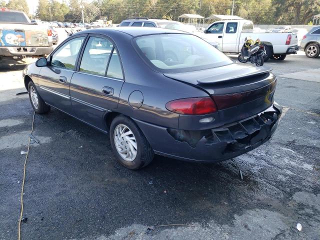 1FALP13P5VW196177 - 1997 FORD ESCORT LX GRAY photo 2