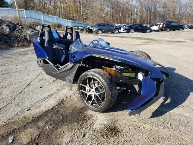 57XAAPFA1J8125917 - 2018 POLARIS SLINGSHOT BLUE photo 1