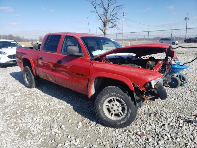 1B7GG2AN9YS697958 - 2000 DODGE DAKOTA QUA RED photo 4