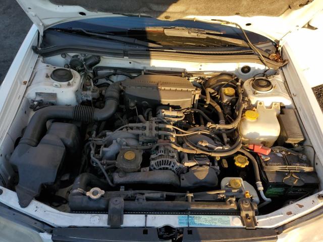JF1SF65621H709383 - 2001 SUBARU FORESTER S WHITE photo 11