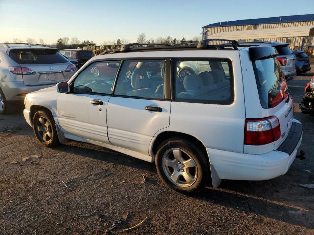 JF1SF65621H709383 - 2001 SUBARU FORESTER S WHITE photo 2