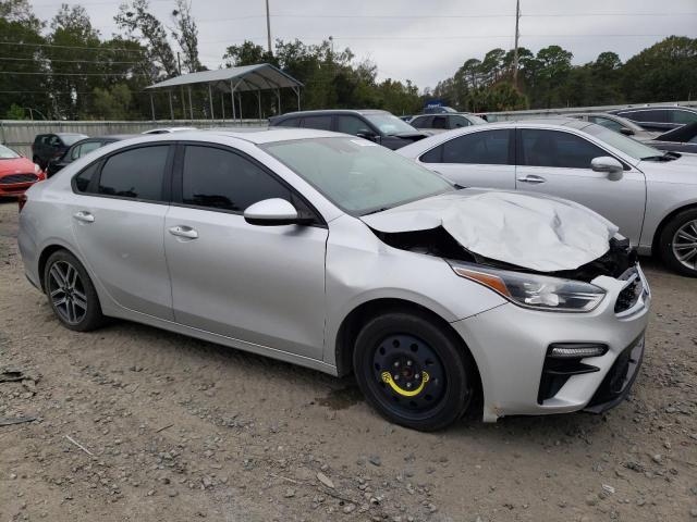 3KPF34AD2KE023316 - 2019 KIA FORTE GT L SILVER photo 4