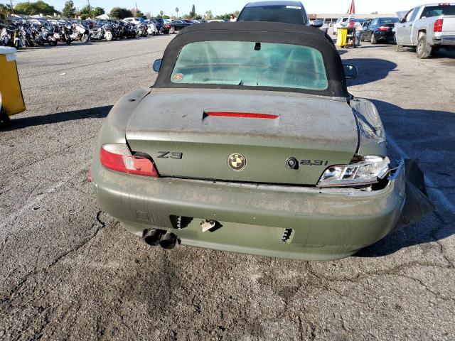 4USCN33422LM06811 - 2002 BMW Z3 2.5 GREEN photo 6