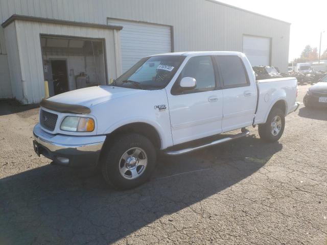 1FTRW08622KD29353 - 2002 FORD F-150 WHITE photo 1