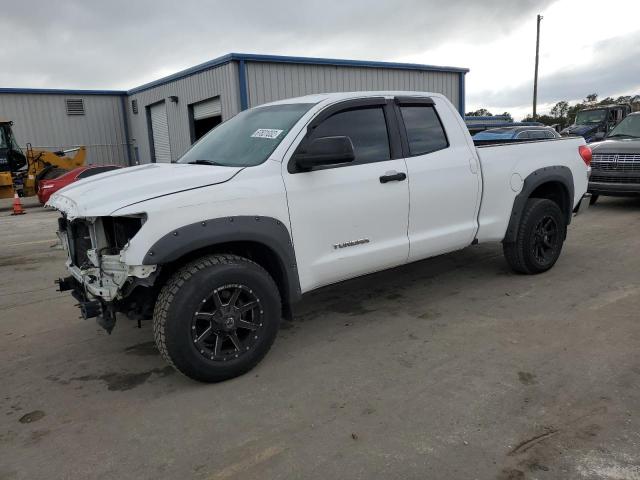 5TFRU54128X016618 - 2008 TOYOTA TUNDRA DOU WHITE photo 1