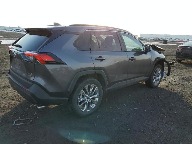 2T3A1RFV7MC223874 - 2021 TOYOTA RAV4 XLE P GRAY photo 3