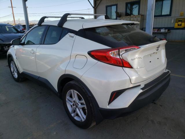 JTNKHMBX0L1073057 - 2020 TOYOTA C-HR XLE WHITE photo 2