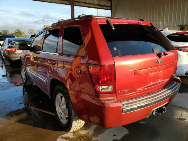 1J4HS58N96C225478 - 2006 JEEP GRAND CHER RED photo 2