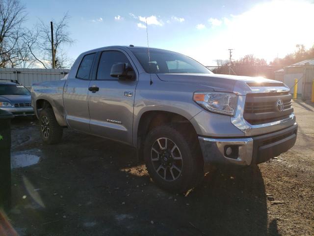 5TFUY5F13EX414833 - 2014 TOYOTA TUNDRA DOU SILVER photo 4