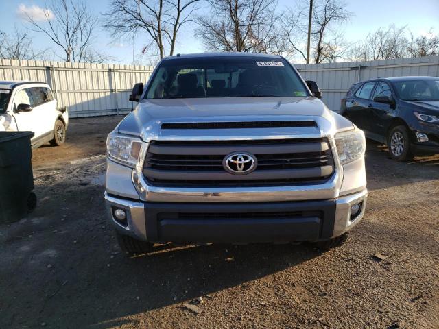 5TFUY5F13EX414833 - 2014 TOYOTA TUNDRA DOU SILVER photo 5