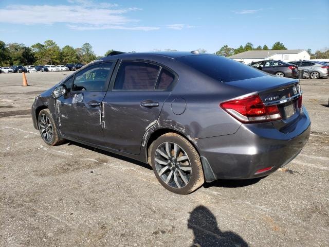 19XFB2F94EE085090 - 2014 HONDA CIVIC EXL Boz foto 2