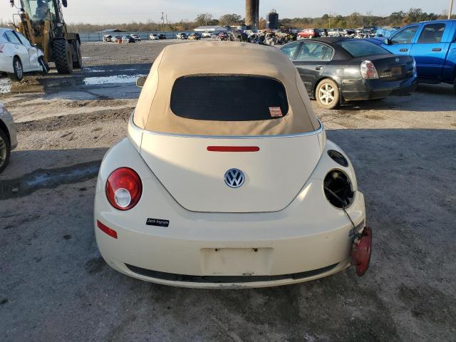 3VWSF31Y06M312237 - 2006 VOLKSWAGEN NEW BEETLE CREAM photo 6