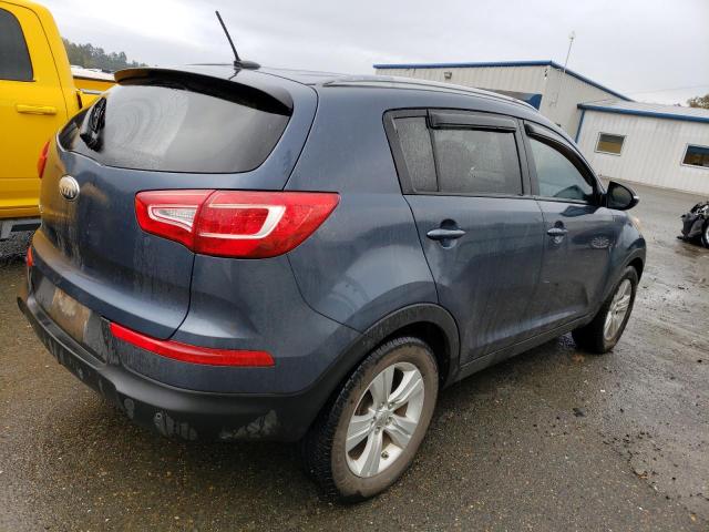 KNDPB3A23D7458509 - 2013 KIA SPORTAGE B BLUE photo 3