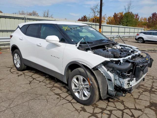 3GNKBHR45NS128832 - 2022 CHEVROLET BLAZER 2LT WHITE photo 1