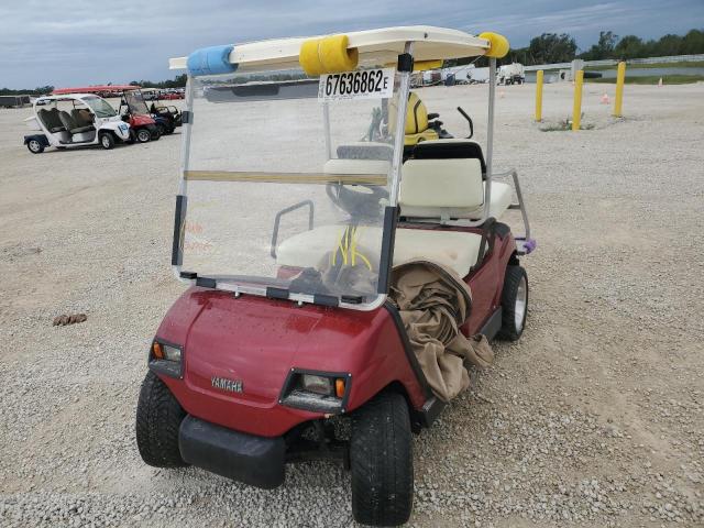 JN8204614 - 1998 YAMAHA GOLF CART BURGUNDY photo 2