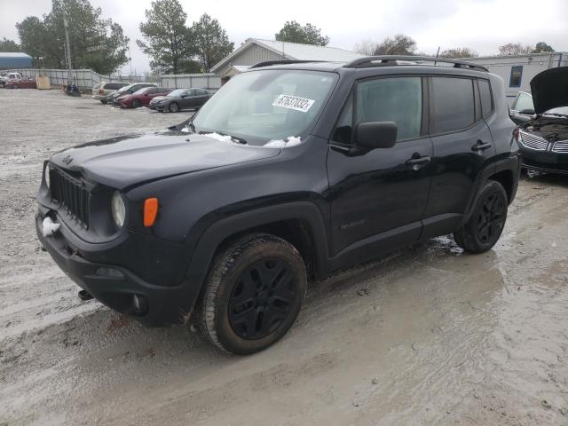 ZACCJBAB2JPH84179 - 2018 JEEP RENEGADE S BLACK photo 1