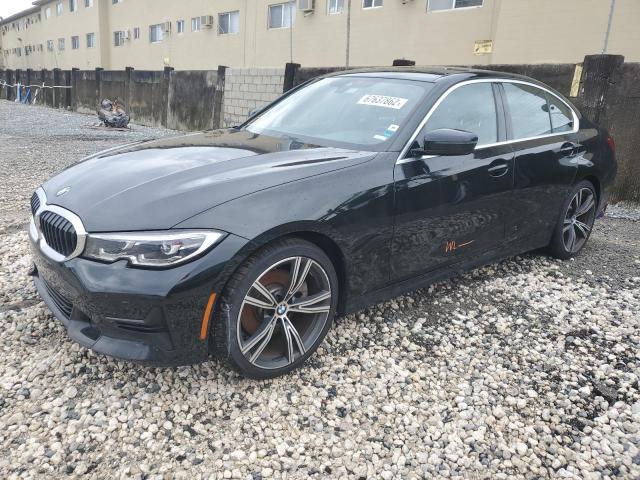 3MW5R1J5XK8B00043 - 2019 BMW 330I BLACK photo 1