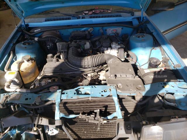 1G1JC1447N7213985 - 1992 CHEVROLET CAVALIER V BLUE photo 11