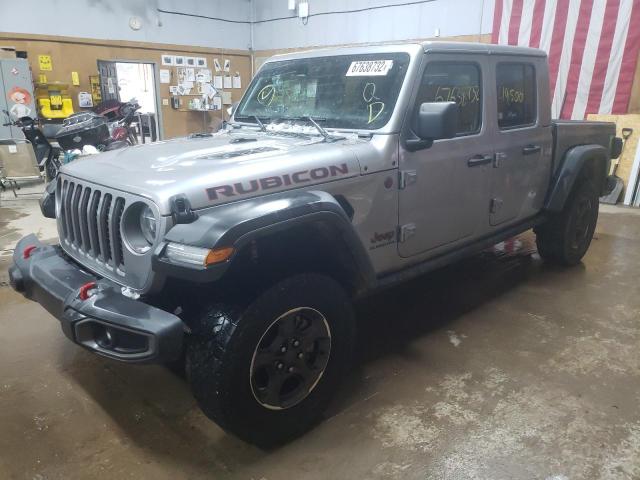 1C6JJTBG9LL102047 - 2020 JEEP GLADIATOR SILVER photo 1