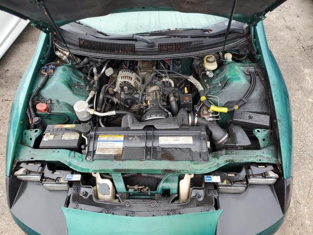 2G1FP22K5V2150216 - 1997 CHEVROLET CAMARO BAS GREEN photo 12