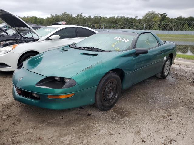 2G1FP22K5V2150216 - 1997 CHEVROLET CAMARO BAS GREEN photo 2