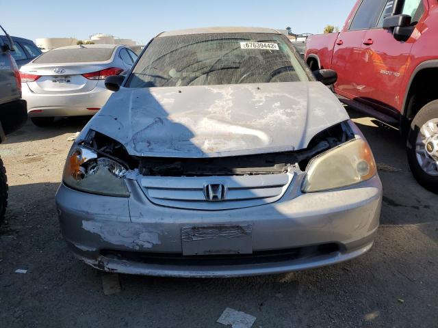 2HGES15152H566582 - 2002 HONDA CIVIC DX SILVER photo 5