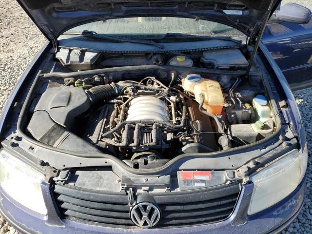 WVWWH23B1YE249935 - 2000 VOLKSWAGEN PASSAT GLX Mavi foto 11