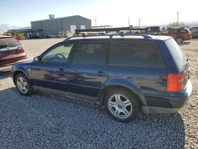 WVWWH23B1YE249935 - 2000 VOLKSWAGEN PASSAT GLX Mavi foto 2