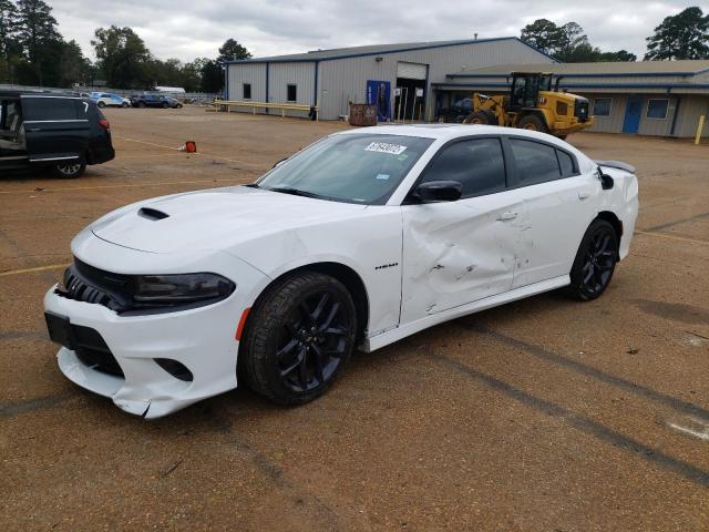 2C3CDXCT4LH107492 - 2020 DODGE CHARGER R/ WHITE photo 1