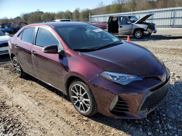 5YFBURHE9HP619215 - 2017 TOYOTA COROLLA L ბურგუნდია ფოტო 4