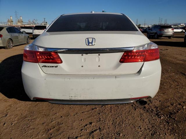 1HGCR2F8XEA195393 - 2014 HONDA ACCORD EXL WHITE photo 6