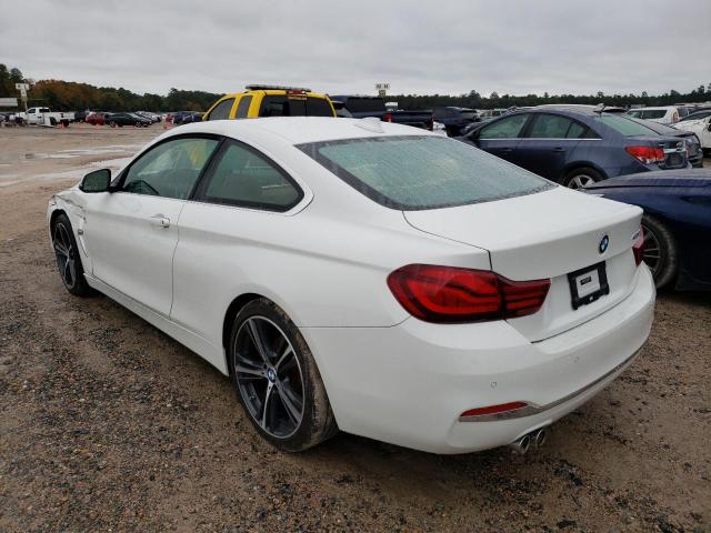 WBA4W3C06LFH16643 - 2020 BMW 430I WHITE photo 2