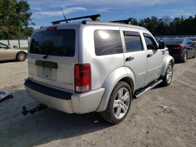 1D4PT4GK7BW512961 - 2011 DODGE NITRO HEAT SILVER photo 3